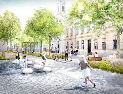 ORTE visite promenadenring stpoelten rendering