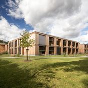 Winner of the Architecture Prize of the Province of Styria 2016: Erika Horn Residential Care Facility, planned by Dietger Wissounig Architekten