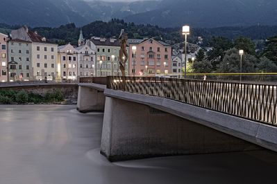 Innbrücke, Sanierung, Innsbruck, 2020 – 2022 (Architektur: Rainer Köberl)