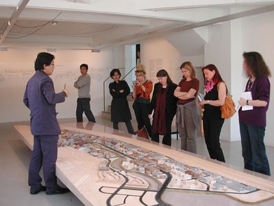 Pressegespräch zur Ausstellung "Paju Book City"