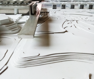 Modell PAUHOF Architekten