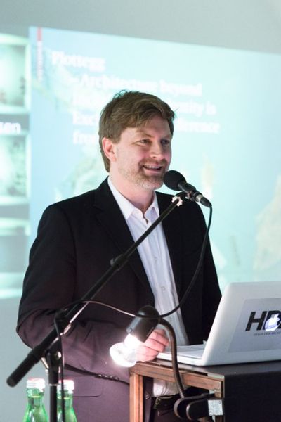 Buchpräsentationen mit Peter Weibel und Manfred Wolff-Plottegg, 01.04.2016