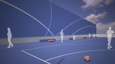 HOFRICHTER-RITTER Architekten, Ballsporthalle HIB Liebenau