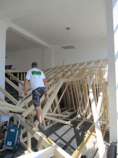 Ausstellungsaufbau - Tag 8