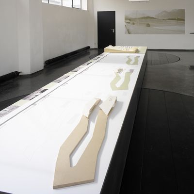 Blick in die Ausstellung im aut