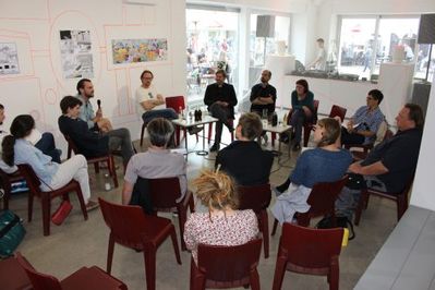 HDA im Lendwirbel 06.05.2016:  Diskussion, DJ Line-up