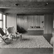 Rudolf Wäger, Siedlung Ruhwiesen, Schlins, 1971–1973 Innenraum