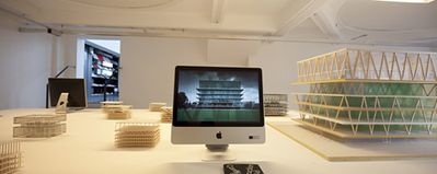 Blick in die Ausstellung "Christian Kerez: Traum & Wirklichkeit"