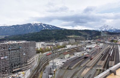 Hauptbahnhofareal, Innsbruck