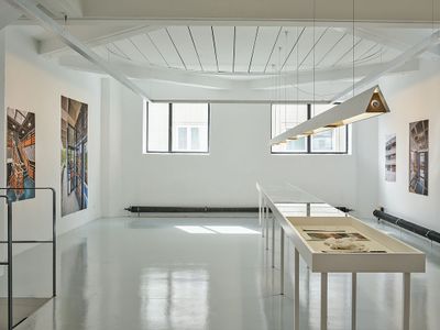 Ausstellung "Geometrien des Lebens. Materialien zu Viktor Hufnagl" im aut