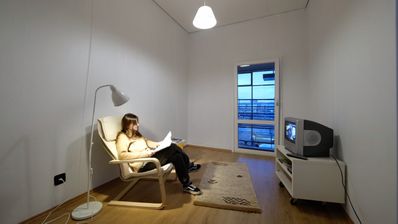 Numen / For Use: Collapsing Room, Installation im aut