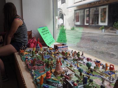 Keramikarbeiten 'Krems gehört uns!'