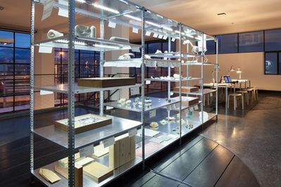 Blick in die Ausstellung "Form Follows Nature"