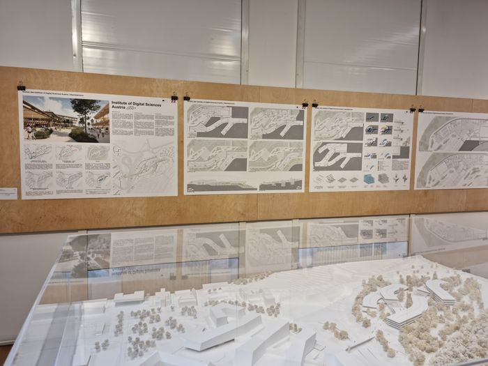 Wettbewerbsausstellung Campus der IT:U