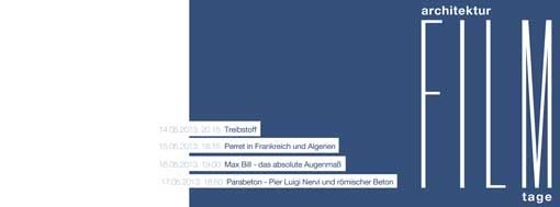 Architekturfilmtage 2013