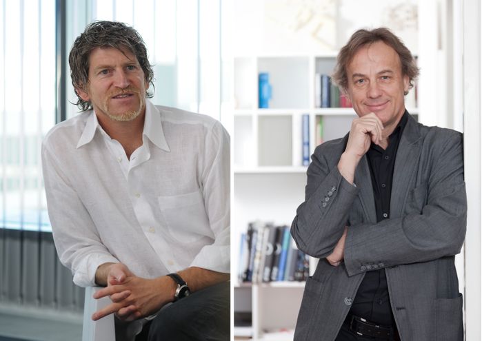 Tom Lechner und Wolfgang Schwarzenbacher