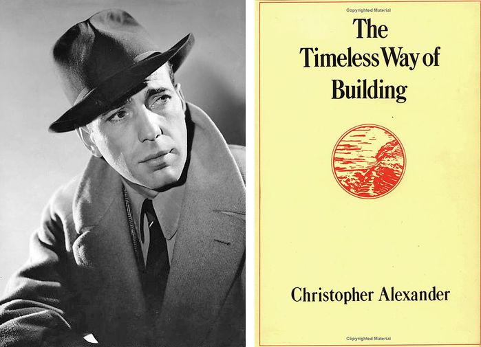 Referenzbilder Helmut Reitter: Humphrey Bogart, Christopher Alexander