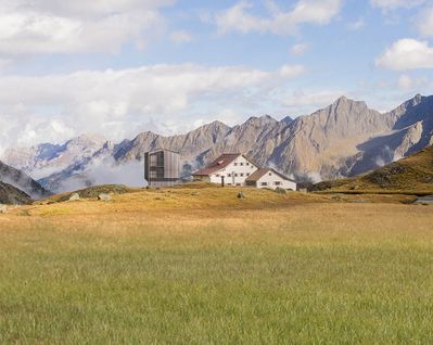 Rainer Köberl: Regensburgerhütte (Visualisierung)