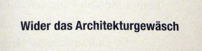 Aus „Walter Zschokke. Texte“