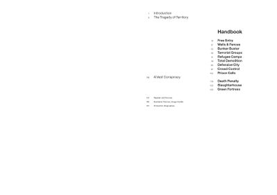 Handbook of Tyranny, Lars Müller Publishers