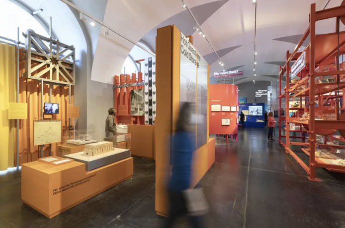 Die neue Schausammlung "Hot Questions – Cold Storage" © Architekturzentrum Wien, Foto: Lisa Rastl