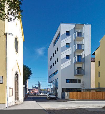 Mentlvilla – Haus für Suchtkranke, Innsbruck, 2012 – 2015 (Architektur: Jörg Streli)