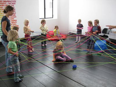 Architekturspiele für Kinder von 4 bis 6 Jahren