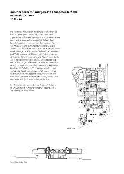Einführungsseite Volksschule Vomp