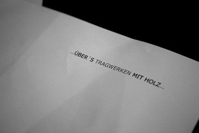 3 x 3 Holzbaugespräch