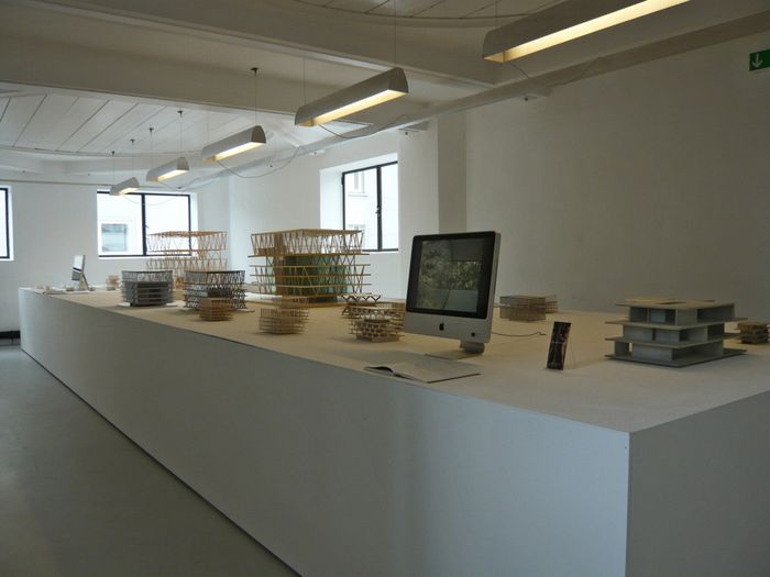 Blick in die Ausstellung im aut, © aut