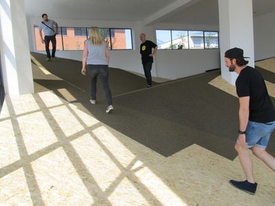 Ausstellungsaufbau - der Endspurt beginnt