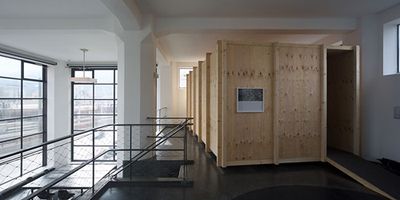 Blick in die Ausstellung im  aut, Foto: Günter Richard Wett