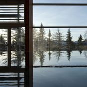 Ausstellungseröffnung  und Buchpräsentation: KALT UND WARM – vigilius mountain resort, Lana, Südtirol, Architektur: Matteo Thun