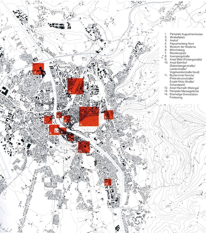 Seite aus dem Jahrbuch 2017 der Accademia di architettura die Mendrisio