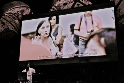 Live Film Remix Konzert von Timo Novotny (Musik: Sofa Surfers)