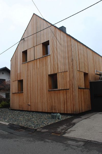 Exkursion Holzbaupreis Kärnten 2013 – warm anziehen
Planung: winkler+ruck architekten