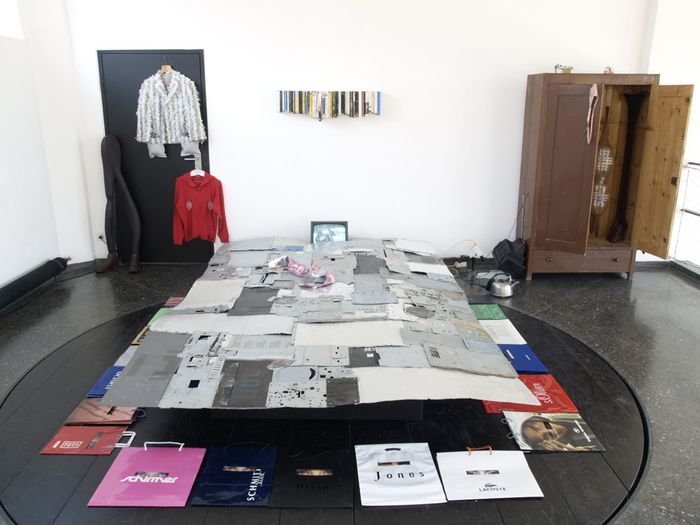 Blick in die Ausstellung im aut