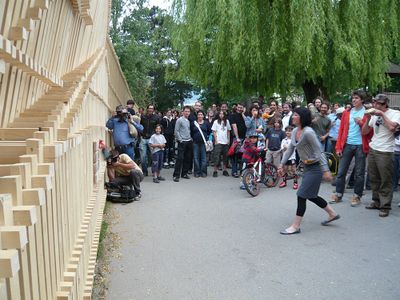 Eröffnung der Plattform "... ich will an den Inn" im Rahmen der "Architekturtage 2008"