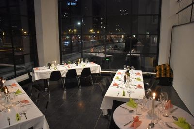 Abendessen mit Partnern, Sponsoren und Förderern im aut am 5. Feber 2023