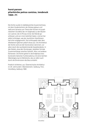 Einführungsseite Pfarrkirche Petrus Canisius