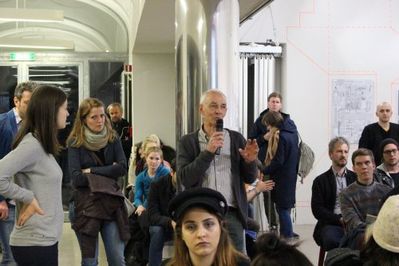 HDA im Lendwirbel 04.05.2016:  Ausstellungseröffnung und Diskussion, DJ Line-up