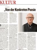 Kleine Zeitung_2015.07.08_Von der Konkreten Poesie...
