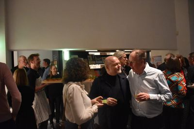 Abendessen mit Partnern, Sponsoren und Förderern im aut am 5. Feber 2023