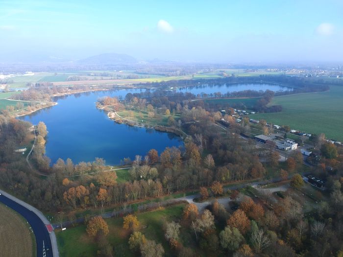Pichlingersee von oben