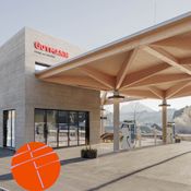 Tankstelle Thalgau (obermoser + partner architekten / Holzbau Appesbacher)