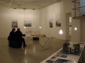 Blick in die Ausstellung im aut