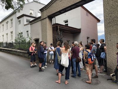 Fahrradtour "Wiederbelebung räumlicher Strukturen für kulturelles Treiben"