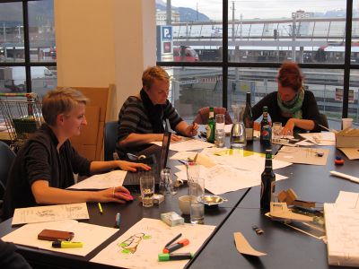 Kollektiver Entwurfsprozess im aut