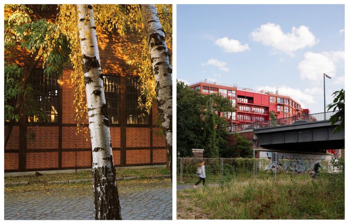 Denkmalgeschützte Lokdepothalle auf dem Areal | Am Lokdepot, Berlin