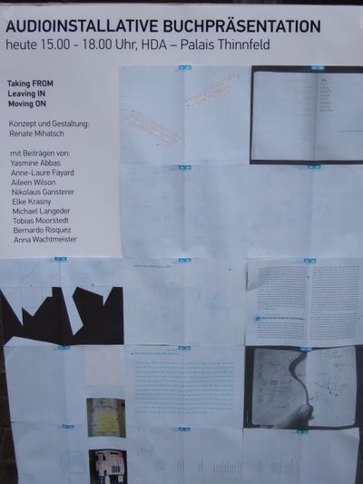 Taking FROM Leaving IN Moving ON – mapping Urban Nomadism